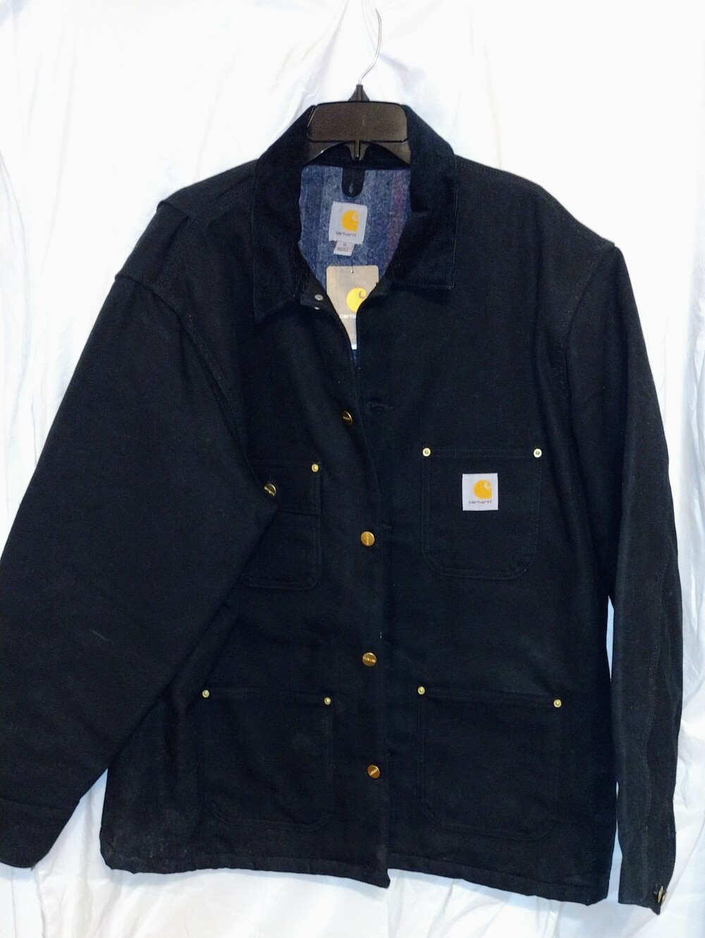 Vintage Carhartt Blanket Lined Chore Coat NWT XL - Picture 3 of 14